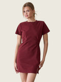 Elle Front-Twist Mini Dress