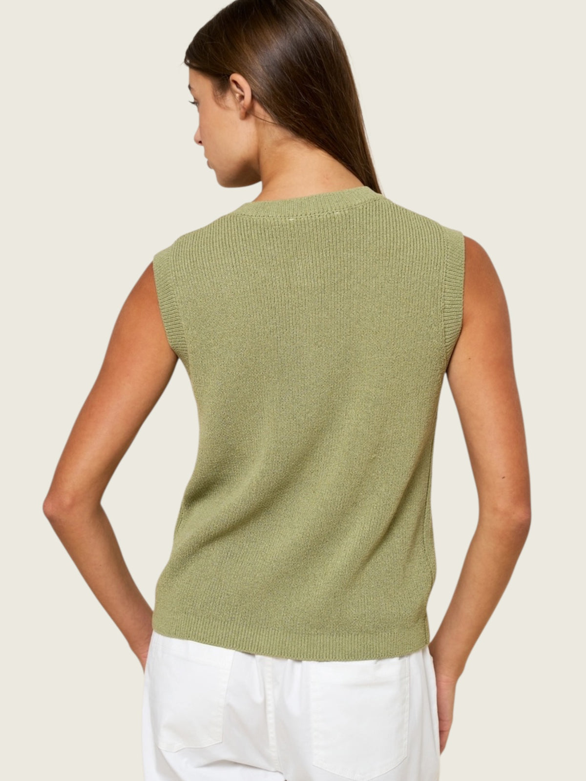 Button Down Knit Vest