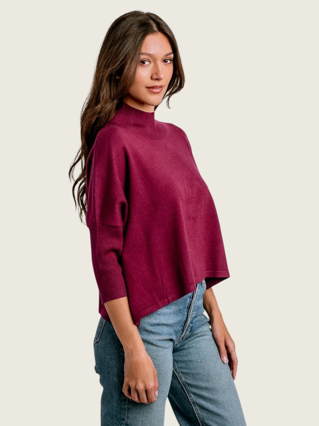 Aja Ortho Solid Sweater
