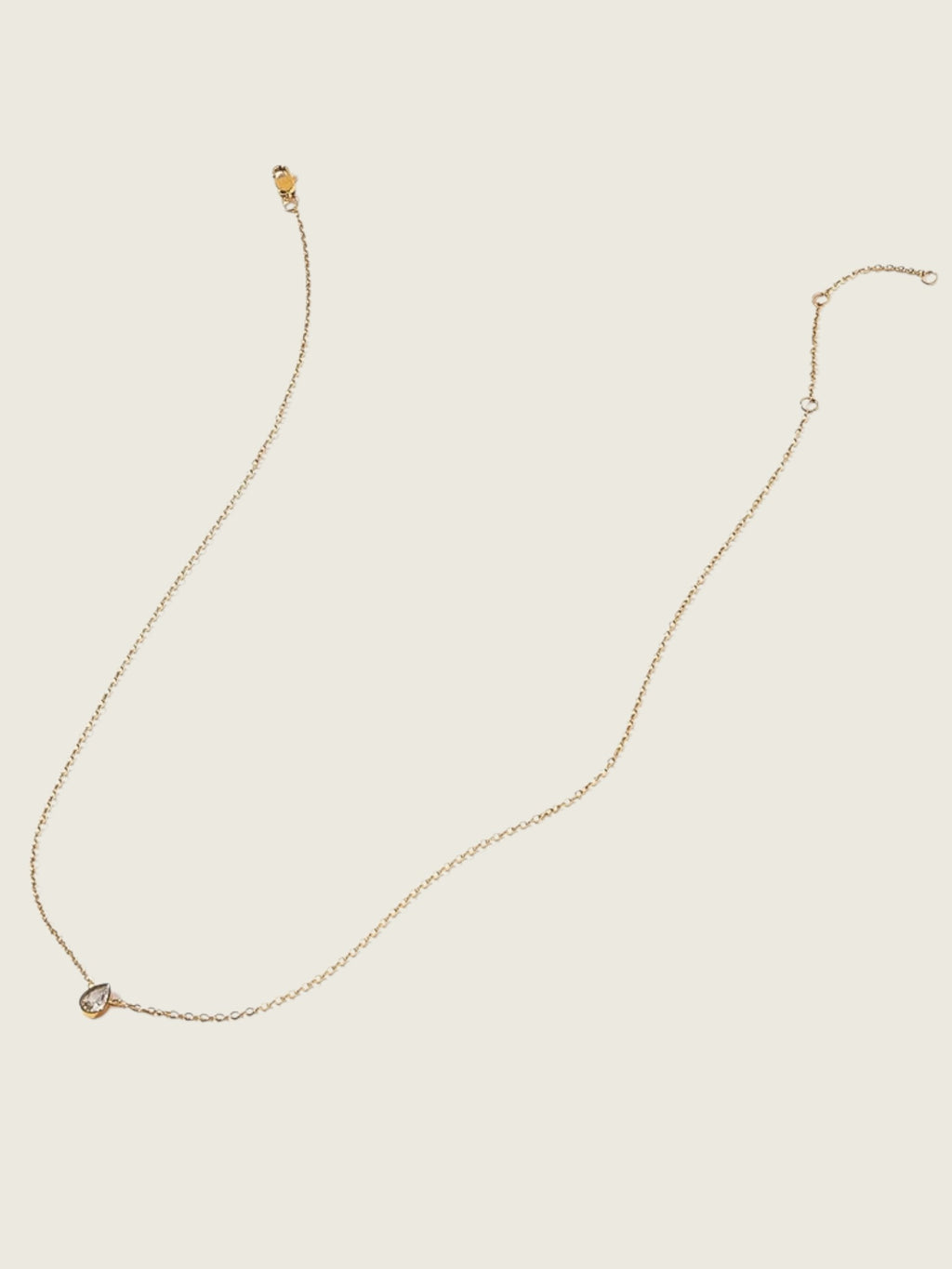 Paloma Pear Drop Gold Necklace