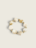 Cooper Cream Chunky Beaded Bracelet