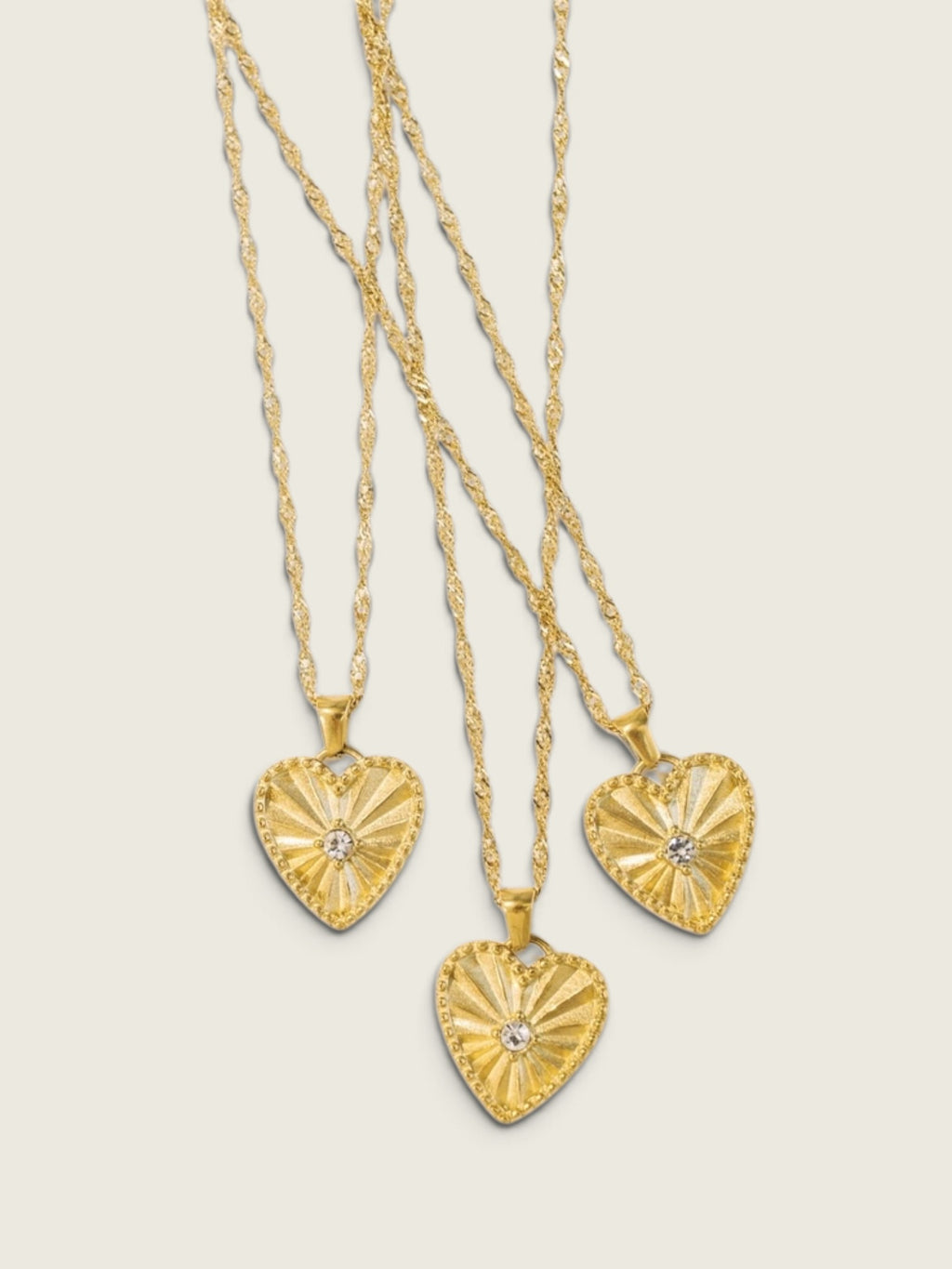Lovestruck Crystal Heart Necklace