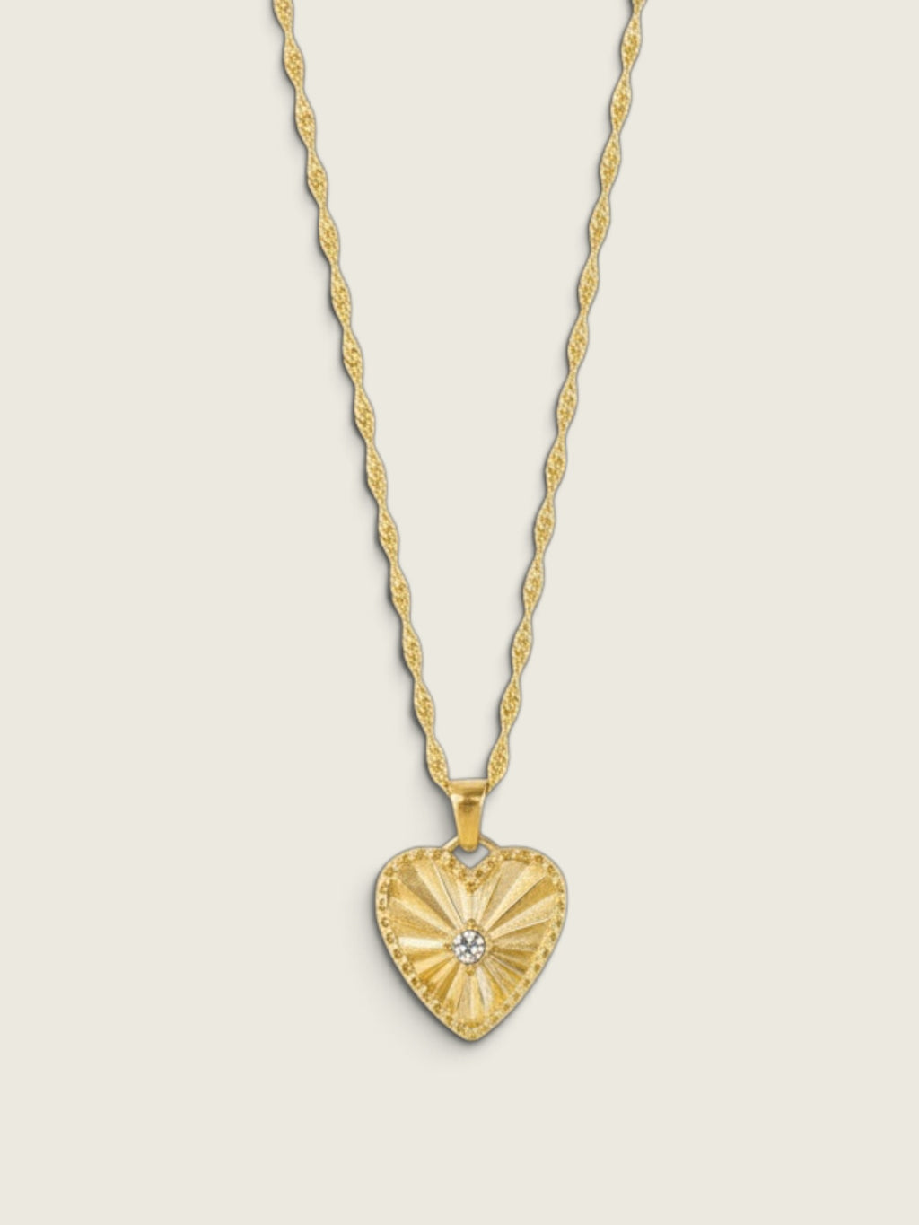 Lovestruck Crystal Heart Necklace