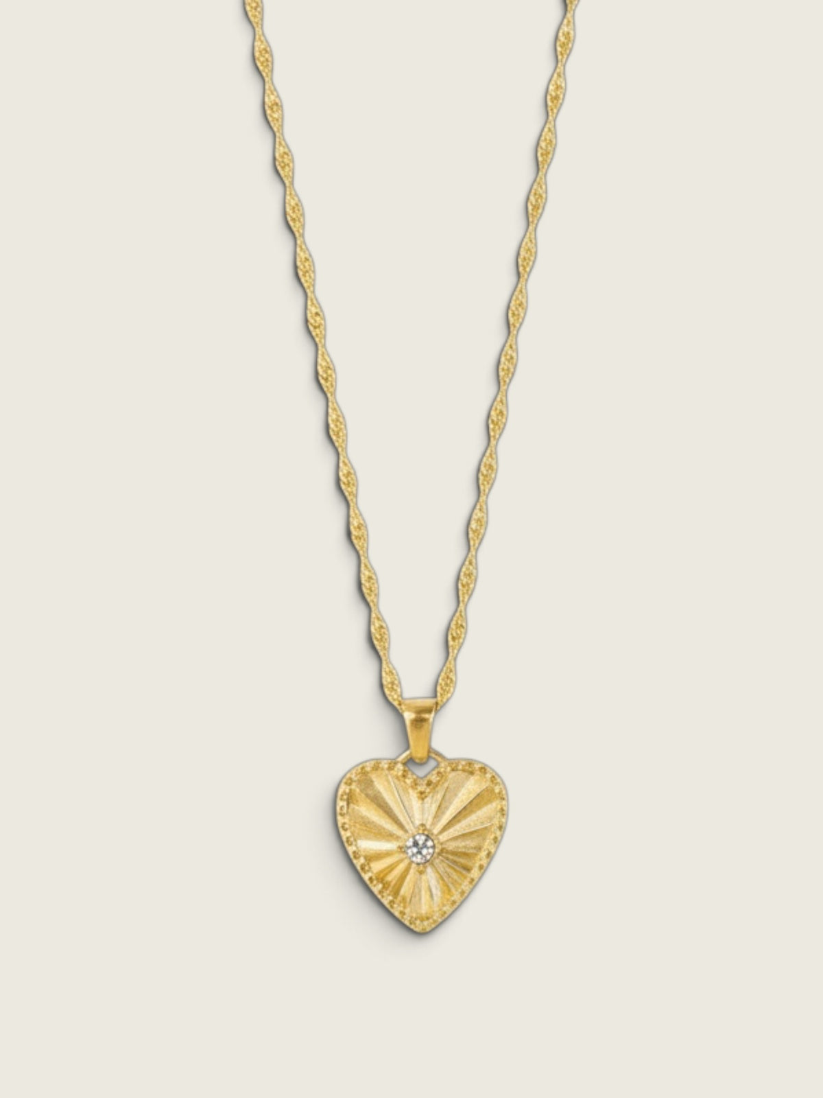 Lovestruck Crystal Heart Necklace