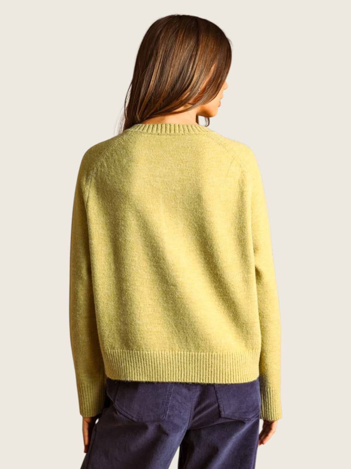 Reya Half Button Sweater Top
