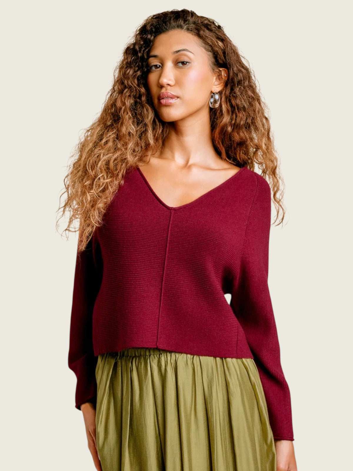 Asima V-Neck Sweater