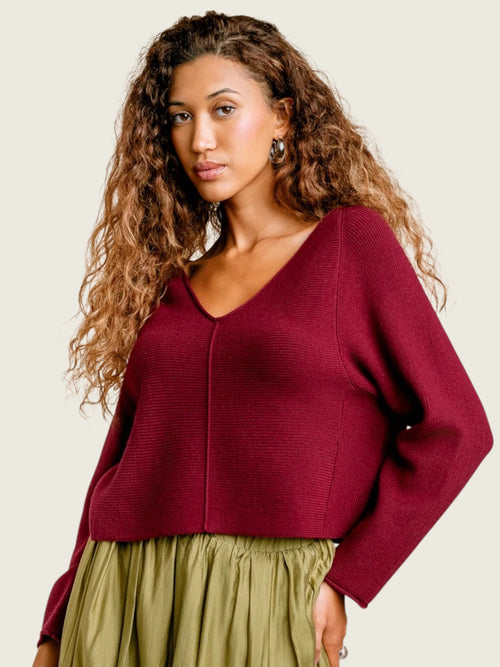 Asima V-Neck Sweater