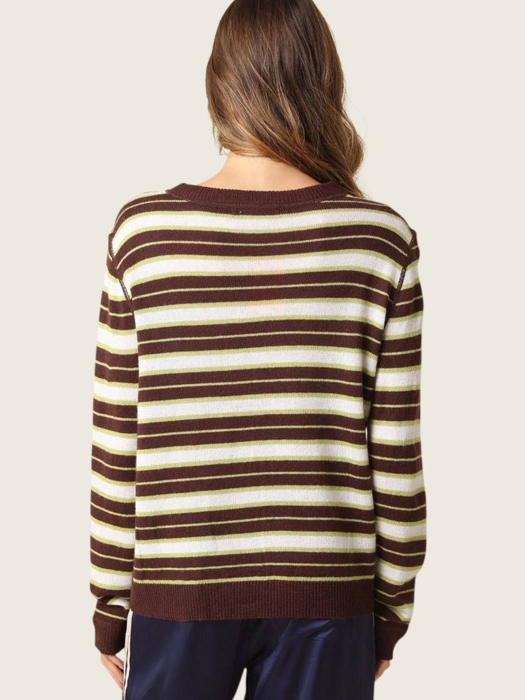 Sadie Multi Stripe Sweater