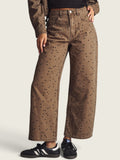 Polka Dot Barrel Pants