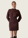 Lindsey Cinch-Waist Mini Dress