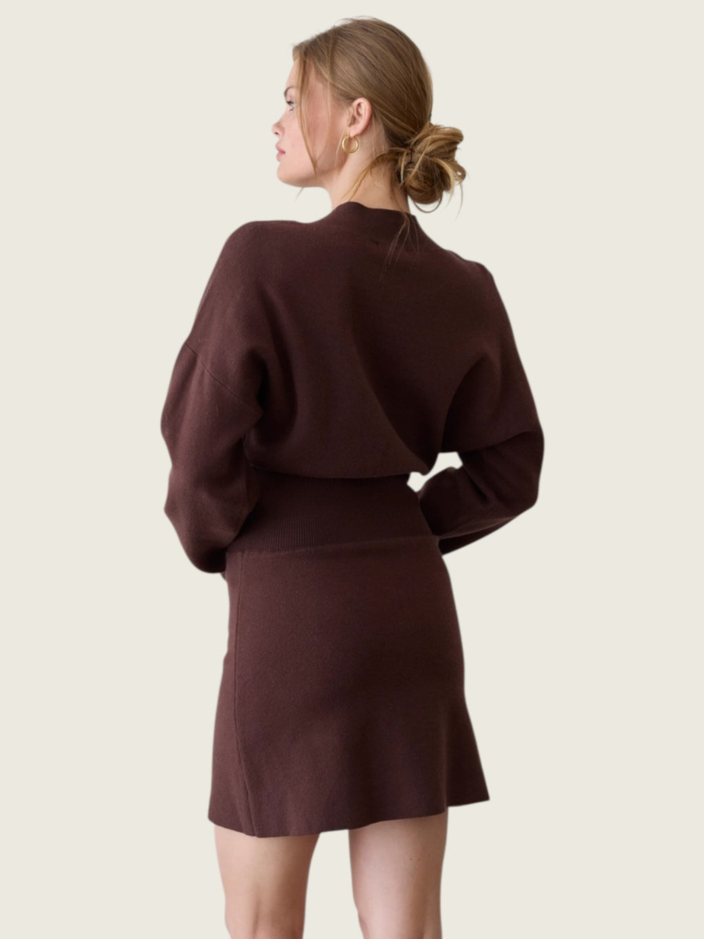 Lindsey Cinch-Waist Mini Dress