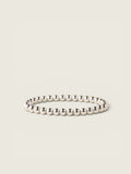 6mm Silver Stacking Bracelet - Smooth