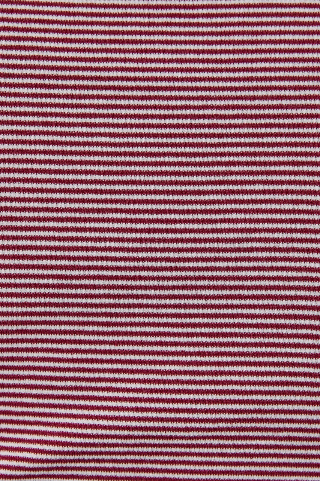 Crew Neck Stripe T-Shirt