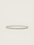4mm Silver Stacking Bracelet - Smooth